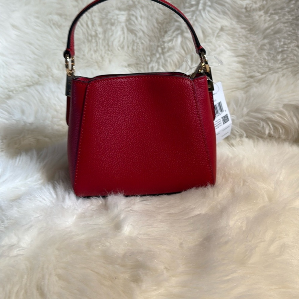 Kate Spade Red Mini Bag with Sleek Design - Picture 12 of 15